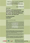 Cartel Ciclo de Conferencias Invited presentations series 'Current Changes in the Mediterranean Realm': "Pratique de la gouvernance démocratique territoriale: le rôle et la place du Conseil National des Droits de l´Homme?"