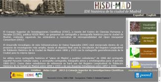 HISDI-MAD. Infraestructura de Datos Espaciales (IDE) histórica de la ciudad de Madrid HISDI-MAD. Infraestructura de Datos Espaciales (IDE) histórica de la ciudad de Madrid