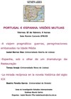 Cartel del seminario Seminario "Portugal e Espanha: Visôes mutuas"