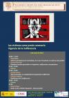 Cartel de la conferencia Conferencia: Sesión Plenaria del Proyecto Filosofía después del Holocausto: vigencia de sus lógicas perversas: "Las víctimas como precio necesario. Vigencia de la indiferencia"