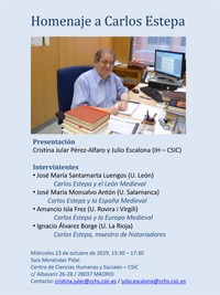 Cartel del evento Homenaje a Carlos Estepa