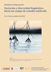 Seminario i-link "Variación y diversidad lingüística: hacia un campo de estudio unificado"