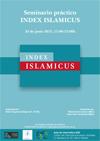 Seminario práctico "Index Islamicus" Cartel del seminario