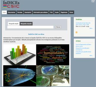 Información y Documentación de la Ciencia en España (ÍnDICEs-CSIC) Información y Documentación de la Ciencia en España (ÍnDICEs-CSIC)