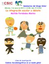 Cartel del seminario Seminarios del Grupo Inter: "La integración escolar a debate"