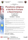 Seminario: Pluralismo religioso e laicità in Europa e Nord America
