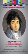 Cartel de la presentación del libro Presentación del libro “Isidoro Máiquez y el teatro de su tiempo”, de Emilio Cotarelo y Mori