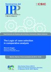 Seminarios del IPP: "The Logic of case selection in comparative analysis Seminario IPP: "The Logic of case selection in comparative analysis"