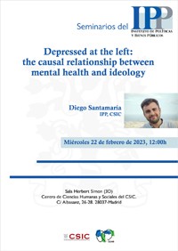 Seminarios del IPP: “Depressed at the left: the causal relationship between mental health and ideology”