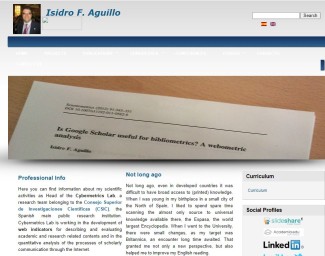 Isidro F. Aguillo Isidro F. Aguillo