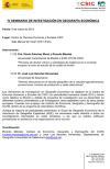 IV Seminario de Investigación en Geografía Económica