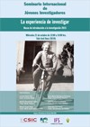 Cartel del seminario Seminario Internacional de Jóvenes Investigadores (SIJI) JAE-INTRO: "La experiencia de Investigar. Becas de introducción a la investigación 2015"