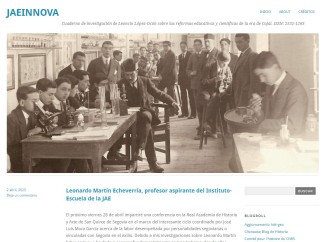 JAEINNOVA. Cuaderno de investigación de Leoncio López-Ocón JAEINNOVA. Cuaderno de investigación de Leoncio López-Ocón
