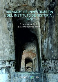 Cartel de la Jornada Jornadas de Investigación del Instituto de Historia 2020