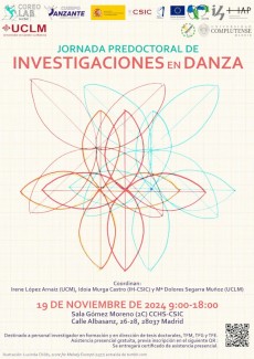 Jornada Predoctoral de Investigaciones en Danza Jornada Predoctoral de Investigaciones en Danza