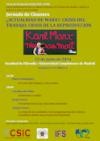 Cartel del seminario Jornada de Clausura "¿Actualidad de Marx?: Crisis del trabajo, Crisis de la reproducción"