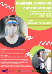 Jornada "Mujeres, COVID-19 y Universidad" Jornada "Mujeres, COVID-19 y Universidad"