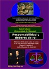 Cartel del seminario Seminario 'Condicionalidad recíproca de derechos y deberes: Los derechos humanos en la cultura filosófico-jurídica de nuestro tiempo': "Responsabilidad y deberes de rol"