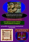 Cartel del seminario Seminario «¿Codificación de los derechos humanos?: Los derechos humanos en la cultura filosófico-jurídica de nuestro tiempo»: "¿Es posible una memoria constitucional en España?"