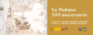 Cartel Jornadas "La Habana: 500 aniversario"
