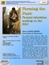 Seminario: " Farming the Past: Factual television making on the BBC"