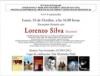 Cartel del evento Encuentro literario con el escritor Lorenzo Silva