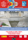 Cartel de la actividad Semana de la Ciencia 2013: "El Madrid ilustrado y romántico: la Sacramental de San Justo"