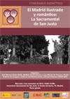 Cartel SC Madrid Ilustrado XV Semana de la Ciencia 2015: Itinerario Didáctico "El Madrid ilustrado y romántico: la Sacramental de San Justo"