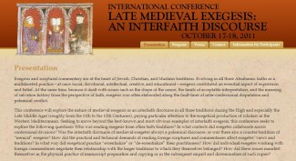 International Conference "Late Medieval: An Interfaith discourse" International Conference "Late Medieval: An Interfaith discourse"