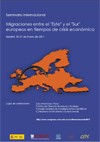 Cartel del seminario Seminario Internacional "Migraciones entre el "Este" y el "Sur" europeos en tiempos de crisis económica"