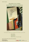 Cartel del seminario Seminario 8 de marzo: "Mujeres de Letras, Maestras investigadoras"
