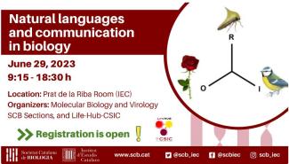 Workshop "Natural Languages and Communication in Biology" Workshop "Natural Languages and Communication in Biology"