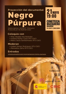 Proyección del documental "Negro púrpura"