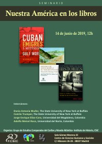 Cartel del seminario Seminario: "Nuestra América en los libros"
