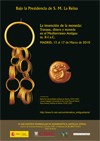 Cartel del curso-encuentro Curso (EPNA): IV Encuentro Peninsular de Numismática Antigua: "La invención de la moneda: trueque, dinero y moneda en el Mediterráneo Antiguo ss. X-I a.C"