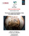Seminario de la Línea Oriente en Occidente: “Procesos de construcción identitari Seminario de la Línea Oriente en Occidente: “Procesos de construcción identitaria y étnica en la Sicilia arcaico-clásica”