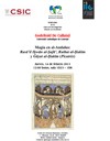 Seminario de la Línea Oriente en Occidente: "Magia en al-Andalus: Rasā’il Iḫwān Seminario de la Línea Oriente en Occidente: "Magia en al-Andalus: Rasā’il Iḫwān al-Ṣafā’, Rutbat al-Ḥakīm y Ġāyat al-Ḥakīm (Picatrix)"