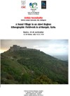 Cartel del seminario Seminario de la Línea de investigación Oriente en Occidente: "A Sunni Village in an Alawi Region: Ethnographic Fieldwork in al-Marqab, Syria"