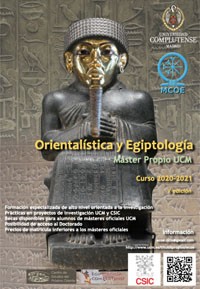 Cartel del evento Máster de Orientalística y Egiptología