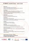 Cartel-programa Programa de Seminarios PIMIC 2016