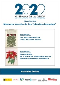 XX Semana de la Ciencia 2020: Memoria secreta de las “plantas desnudas” XX Semana de la Ciencia 2020: Memoria secreta de las “plantas desnudas”