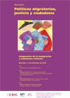 Cartel del seminario Seminario «Políticas migratorias, justicia y ciudadanía»: "Imaginarios de la inmigración y ciudadanía reflexiva"
