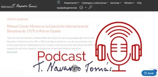 Blog Bibliopods. Podcast de la biblioteca Tomás Navarro Tomás Blog Bibliopods. Podcast de la biblioteca Tomás Navarro Tomás