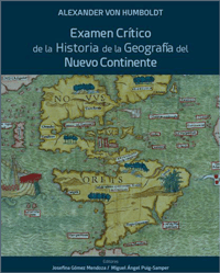 Cartel de la presentación Presentación del libro: "Alexander von Humboldt. Examen crítico de la Historia de la Geografía del Nuevo Continente"