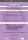 Cartel del evento Jornadas Theoria cum Praxi: "Prismas filosófico-morales de las crisis: Hacia una nueva pedagogía sociopolítica"