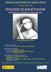Cartel del seminario Seminario Internacional "Procesos de subjetivación: sufrimiento, resistencia, emancipación"