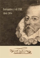 Cartel de la exposición Exposición "Cervantes y el CSIC"