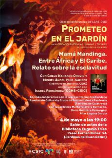 Ciclo de conferencias «Prometeo en el jardín»: "La investigación de ciencias humanas y sociales al servicio de la sociedad" Ciclo de conferencias «Prometeo en el jardín»: "La investigación de ciencias humanas y sociales al servicio de la sociedad"