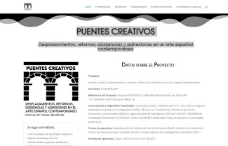 PUENTES CREATIVOS. Desplazamientos, retornos, disidencias y adhesiones en el arte español contemporáneo PUENTES CREATIVOS. Desplazamientos, retornos, disidencias y adhesiones en el arte español contemporáneo