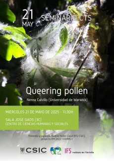 Seminario CTS: "Queering pollen" Seminario CTS: "Queering pollen"